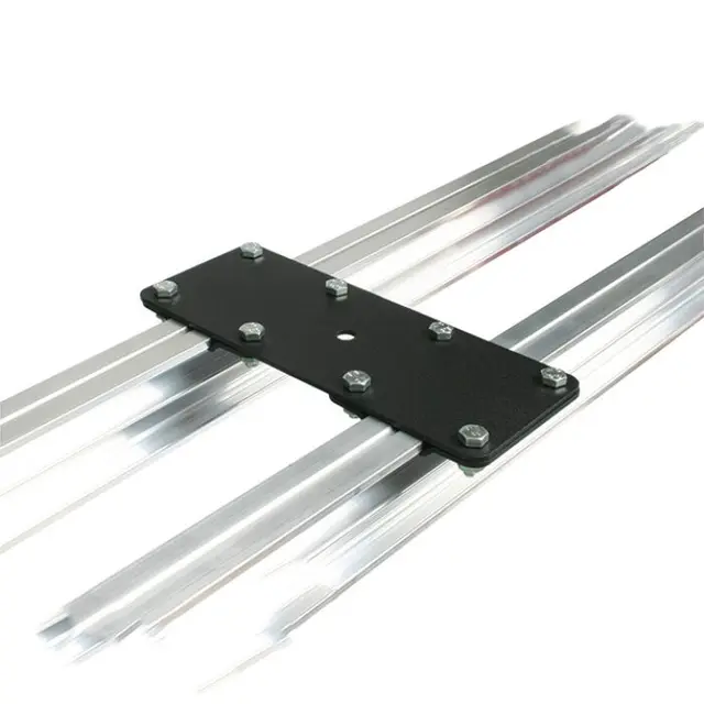 Doughty T84110 STUDIO RAIL SPACER PLATE (Double Rail) supplied with rail clamps 