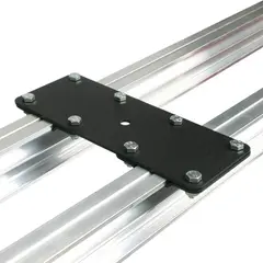 Doughty T85110 STUDIO RAIL 80 SPACER PLATE (Double Rail) supplied with rail