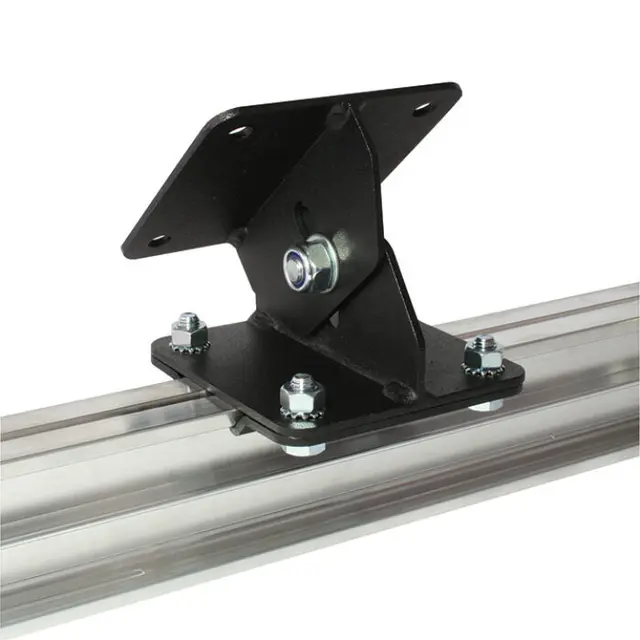 Doughty T85165 STUDIO RAIL 80 ADJUSTABLE ANGLE BRACKET supplied with rail clamps 