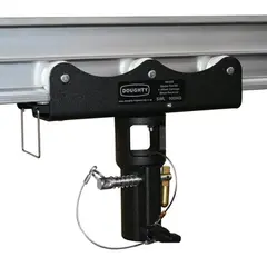 Doughty T85205 STUDIO RAIL 80 6 WHEEL CARRIAGE C/W 28MM RECEIVER (BRAKE)