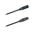 PROkabel MIC-kabel 6M, Black Neutrik Blue Cap male side
