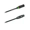PROkabel MIC-kabel 15M, Black Neutrik Brown ring - green cap