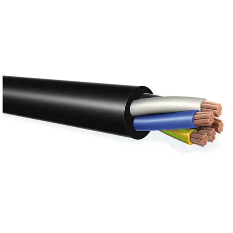 PROkabel TFXP MR Flex 3G2.5mm2 Black, dobbeltisolert, fleksibel