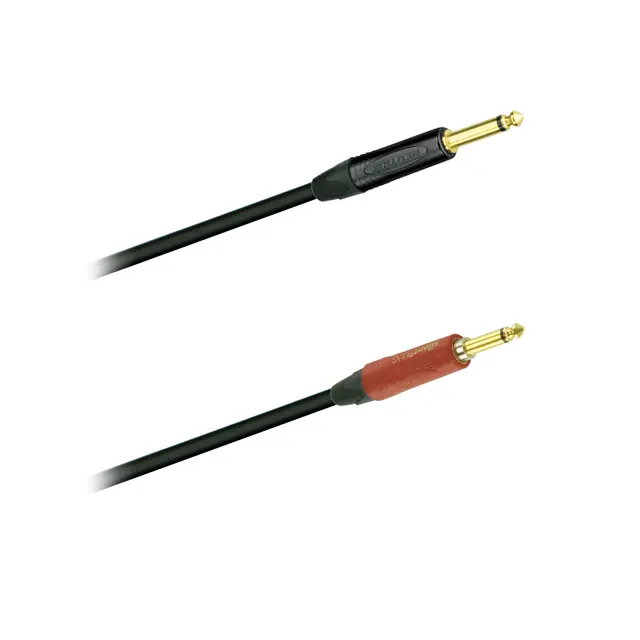 PROkabel Jack - Jack Silent unplug, 6M NEUTRIK plugger, sort 
