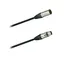 PROkabel AES/EBU, 110 Ohm DMX Sort 7,50m 3 pin Neutrik NC3MXX -> NC3FXX 