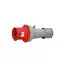 PROkabel 63A/400V RED Male Contact 5pol, 6h, bulk 