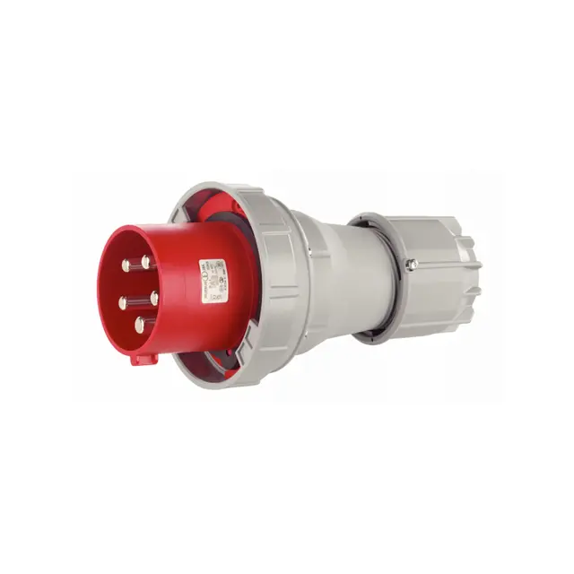 PROkabel 125A/400V RED Male Contact 5pol, 6h, bulk 