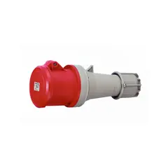 PROkabel 63A/400V RED FEMALE Contact 5pol, 6h, bulk