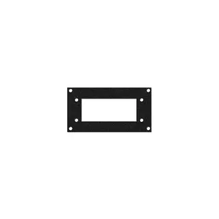 PROkabel Frontplate MP-16/40 3HEx1BE 19" modulsystem