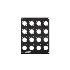 PROkabel Frontplate 16/0 A/B-Typ 4HEx2BE 19" modulsystem