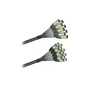 PROkabel 12-par XLR - XLR, 3M NEUTRIK plugger