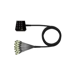 PROkabel 12-par Stageboks til XLR, 10m NEUTRIK plugger, 0,22mm²