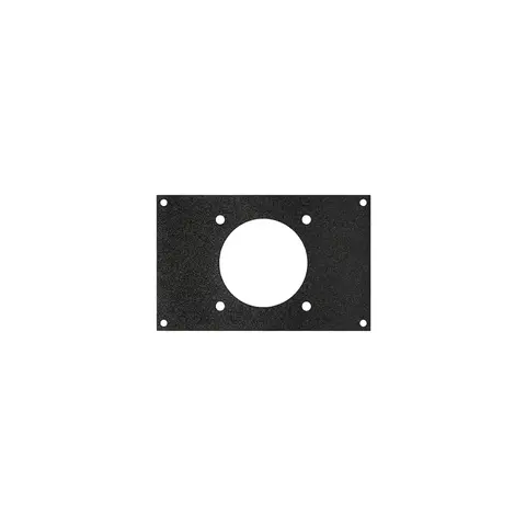 PROkabel Frontplate 2U, CEE Modulsystem 2HE, for CEE-innbyggkontakt