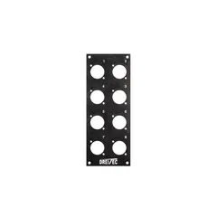 PROkabel Frontplate 1-8 A/B-Typ 4HEx1BE 19" modulsystem