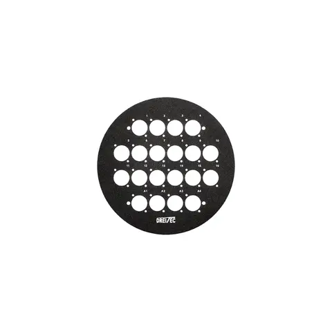 PROkabel frontplate for Schill GT310 D-size, 2/4/8 hull