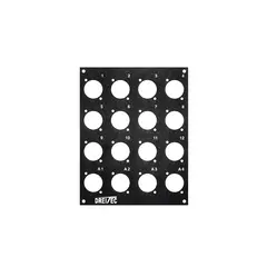 PROkabel Frontplate 12/4 D-Typ 4HE/2BE 19" modulsystem