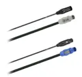 PROkabel Hybrid PCON+DMX5 10M Extension, Neutrik plugger