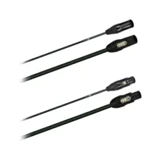 PROkabel Hybrid PCON TRUE1 + DMX5 Extension, Neutrik plugger