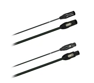 PROkabel Hybrid PCON TRUE1 + DMX5 Extension, Neutrik plugger