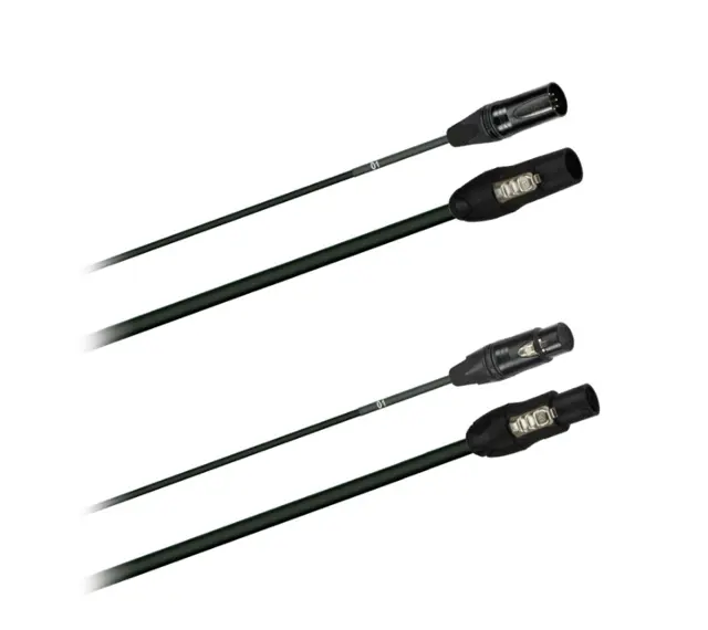 PROkabel Hybrid PCON TRUE1 + DMX5 5M Extension, Neutrik plugger 