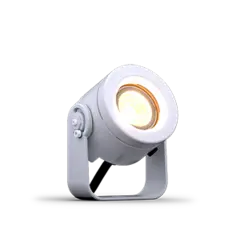 DTS DOCTUS 1 WH Sølv 3000k IP65 Warm LED spot