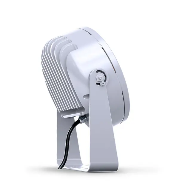 DTS DOCTUS 12 WH Sølv 3000k IP65 Warm LED spot narrow 