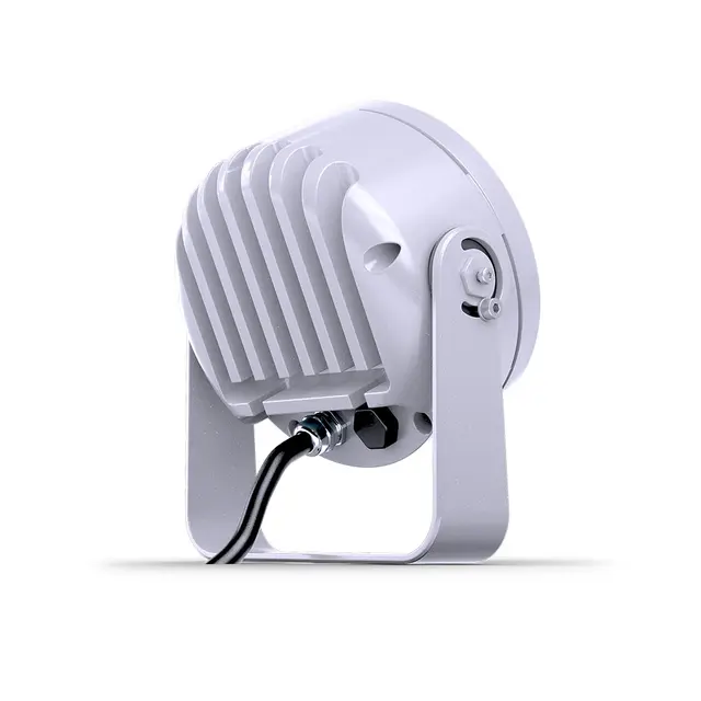 DTS DOCTUS 3 Sølv IP65 RGBW LED spot narrow 