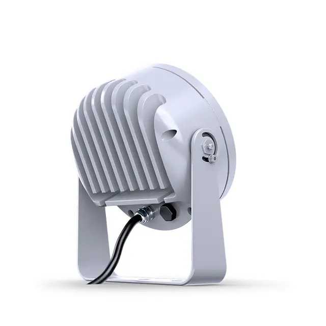 DTS DOCTUS 6 Sølv IP65 RGBW LED spot narrow 