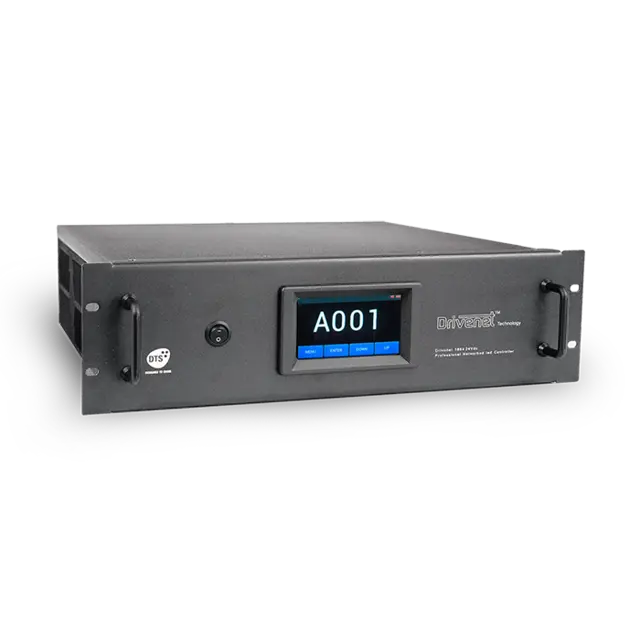 DTS DRIVENET 832 POWER 24Vdc 32-kanals rackmonterbar strømforsyning 