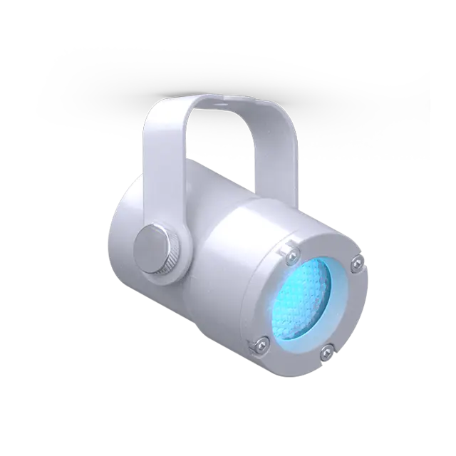 DTS FOCUS 1 Sølv RGBW LED spot Medium flood 