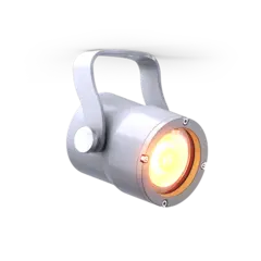 DTS FOCUS 1 PINSPOT WH Sølv RGBW LED UltraNarrow