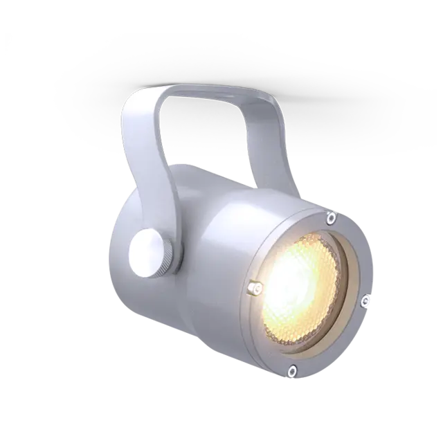 DTS FOCUS 1 POWER WH Sølv 3000 K LED spot Medium flood 