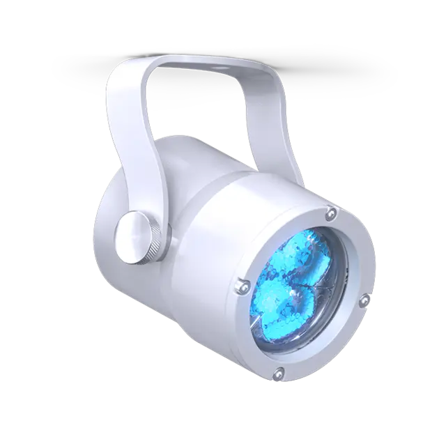 DTS FOCUS 3 Sølv RGBW LED spot Medium flood 