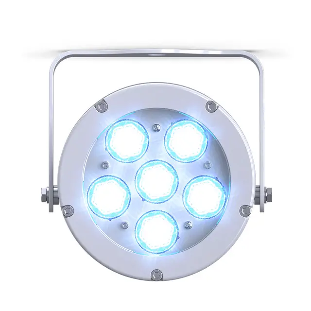 DTS FOCUS 6 Sølv RGBW LED spot Spot Narrow 