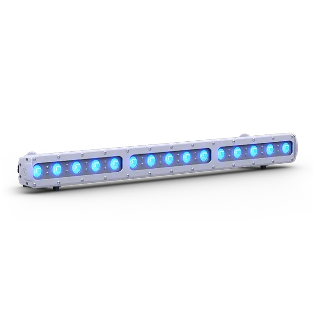 DTS FOS 100 Sølv RGBW LED bar Medium flood 