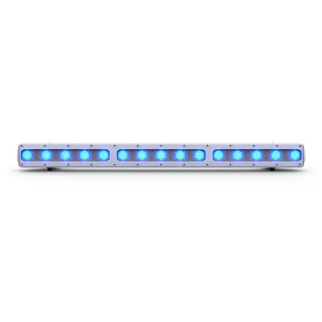 DTS FOS 100 Sølv RGBW LED bar Medium flood 