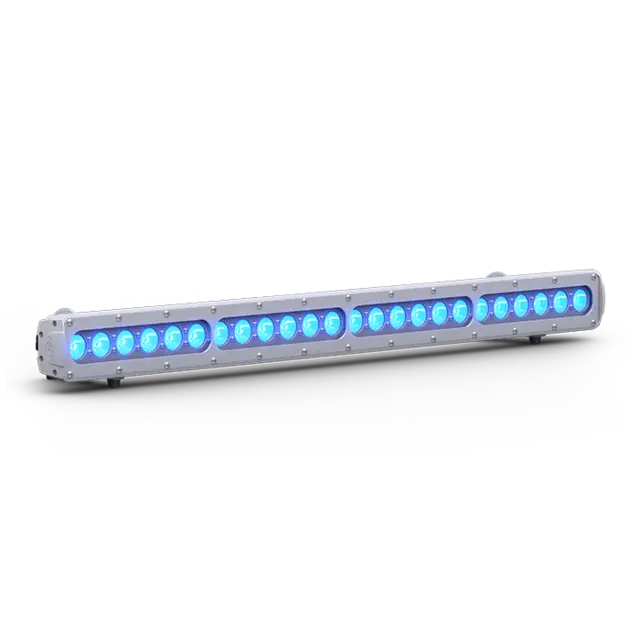 DTS FOS 100 POWER Sølv RGBW LED bar Medium flood 