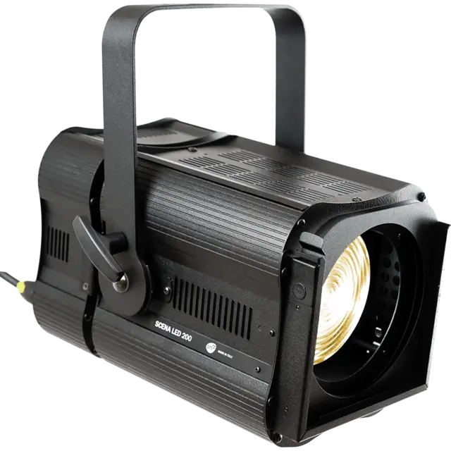 DTS SCENA LED 200 Fresnel CRI = 95 9 Kg, 3200K, 6.5°-70°, True1, Silent 