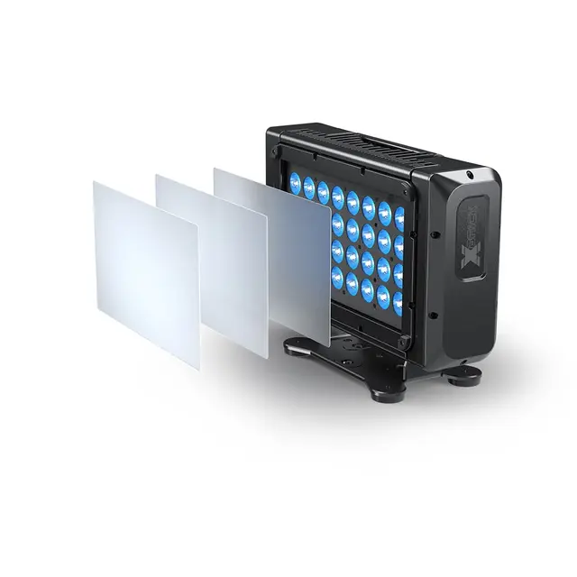 DTS X-BRICK IP65 LED Wash, RGBW 32 x Osram Ostar stage N LED's 