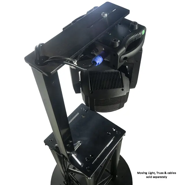 DuraTruss Fixture Suspension Black Allows to hang a fixture upside down 