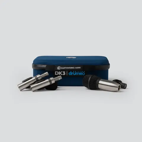 Earthworks DK3 trommemikrofonsett 2x SR20 Gen 2 + DM6, med koffert