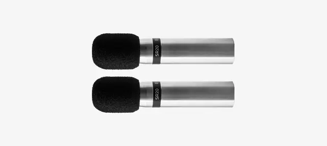 Earthworks SR20 SP Gen 2 Stereo Pair of Cardioid Microphones 