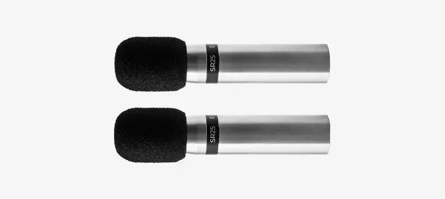 Earthworks SR25mp G2 Stereo Pair of Supercardioid Microphones 