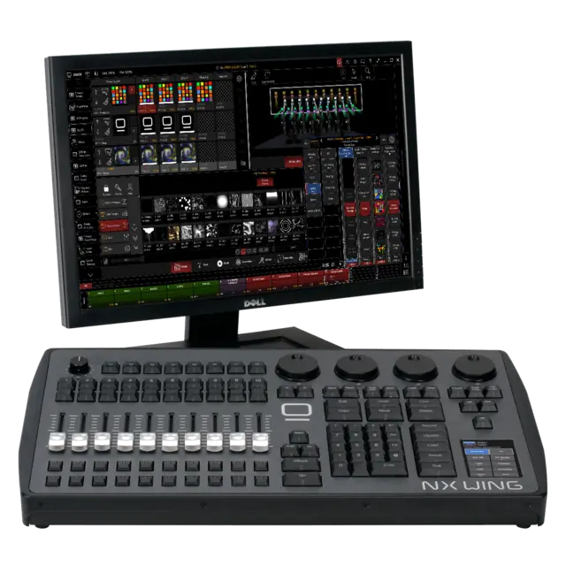 Elation NX WING - USB Control Surface 4.6 Kg, 64 Universes via ONYX on PC 