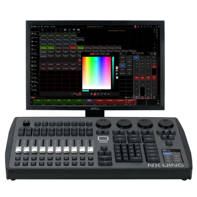 Elation NX WING - USB Control Surface 4.6 Kg, 64 Universes via ONYX on PC 