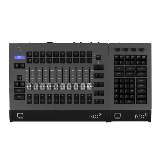 Elation NX-K keypad Kontrollfunksjoner for NX1 
