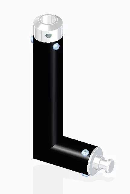 Euromet Arakno portrett arm Sort 