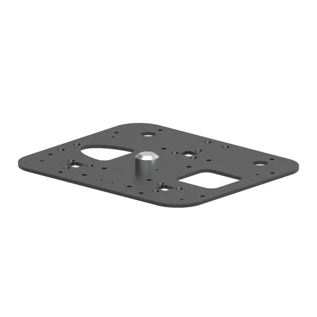 Euromet Arakno Plate landscape Multi Svart 