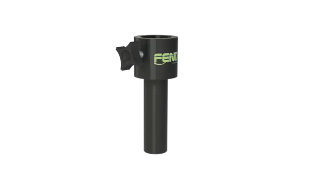 Fenix 28mm tube adaptor, black MEGARA / ELV Series. Black 