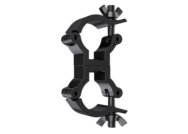 Fenix AC-641B Dobbel swivel clamp Bredde: 30mm. Belastning: 35kg. Sort 